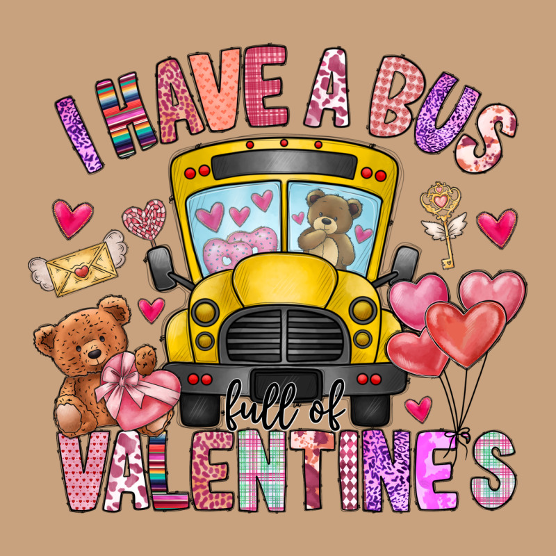 I Have A Bus Full Of Valentines Vintage Tee by CowhideDigitalArt | Teevron