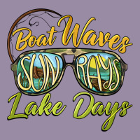 Boat Waves Sun Rays Lake Days Classic Tee | Teevron