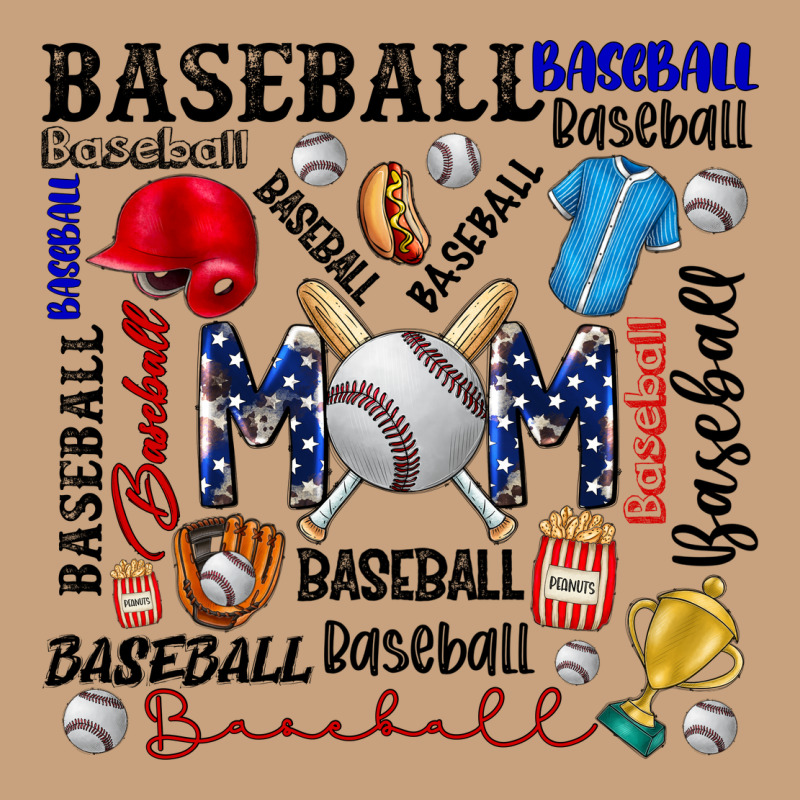 Baseball Mom Vintage Tee by CowhideDigitalArt | Teevron