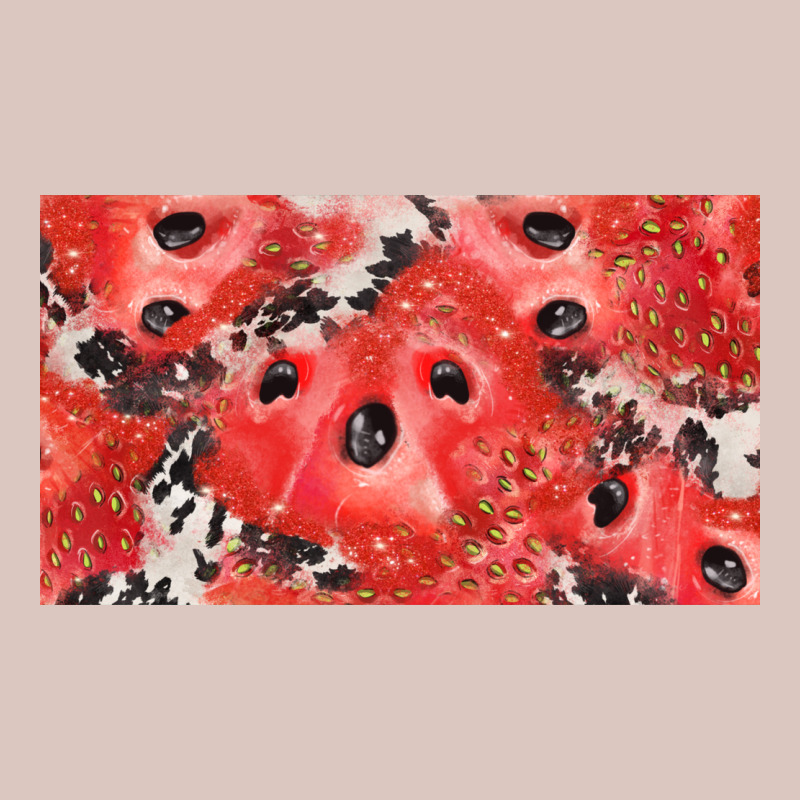 Watermelon Strawberry Cowhide Cup Premium Hoodie by BarkalooDesign | Teevron