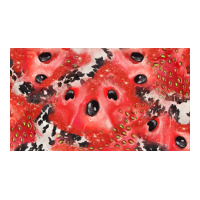 watermelon strawberry cowhide cup | Teevron