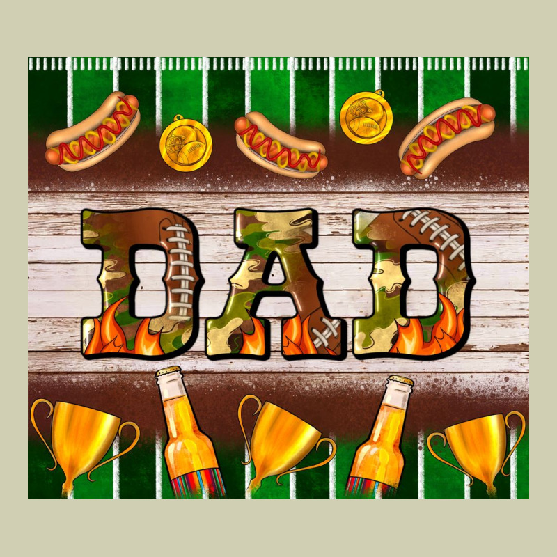 Football Dad Tumbler Heavy Core Tee by BundleAndBundleShop | Teevron