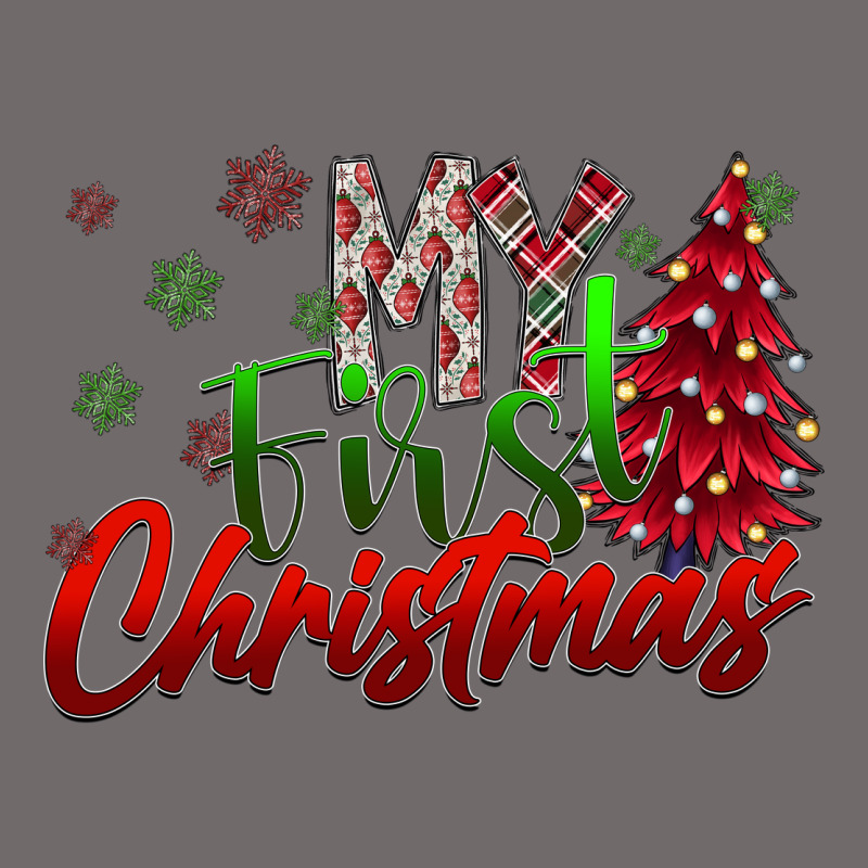 My First Christmas Urban Heavy Tee by SublimationCraftShop | Teevron