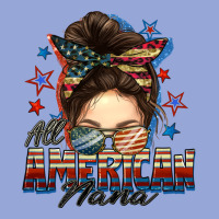All American Nana Messy Bun Classic Tee | Teevron