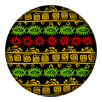 african masks round earrings | Teevron