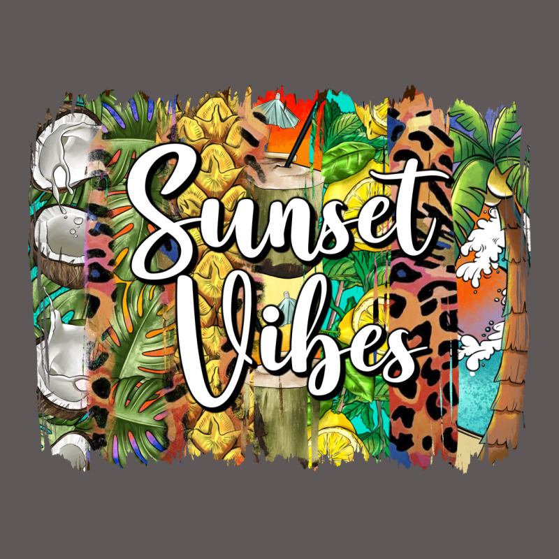 Sunset Vibes Brush Stroke Premium Hoodie by BarkalooDesign | Teevron