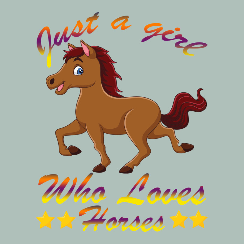 Just A Girl Who Loves Horses Heavyweight Hoodie by Bettercallsaul | Teevron