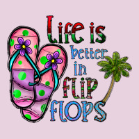 Life Is Better İn Flip Flops Ladies Tee | Teevron