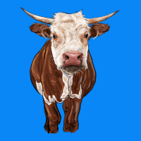 Hereford Cow Zipper Hoodie | Teevron