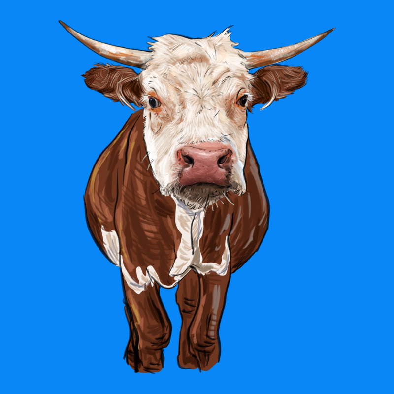 Hereford Cow Zipper Hoodie by RanaPortraitStore | Teevron