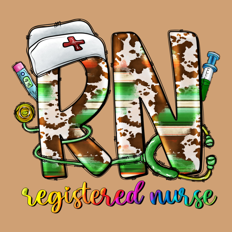 Rn Registered Nurse Vintage Tee by CowhideDigitalArt | Teevron