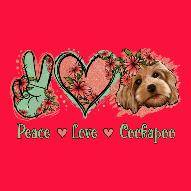 Peace Love Cockapoo Classic Tee by Jasminsmagicworld | Teevron