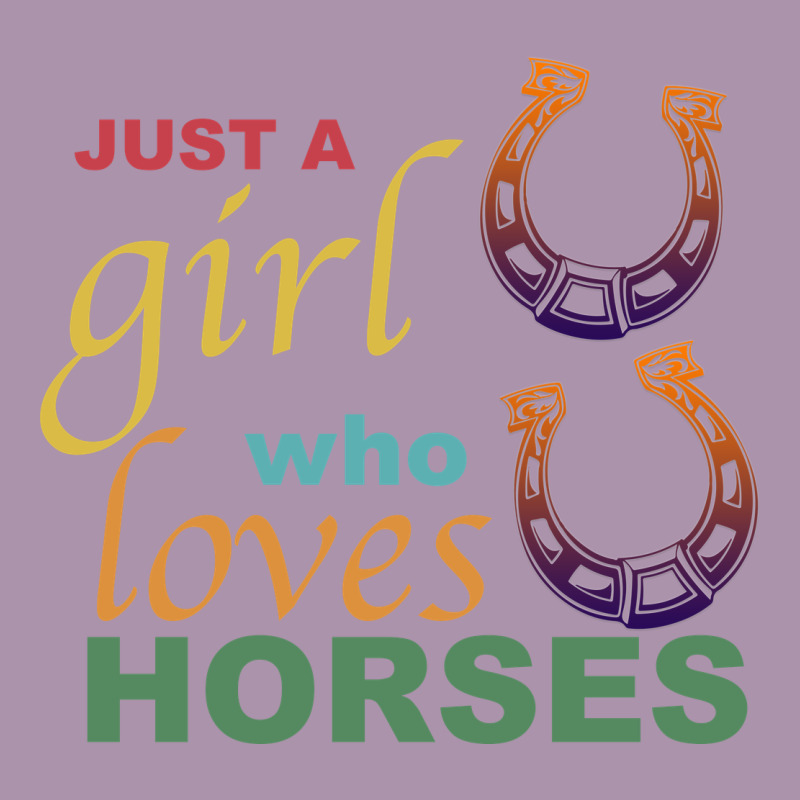 Just A Girl Who Loves Horses Heavyweight Hoodie by Bettercallsaul | Teevron