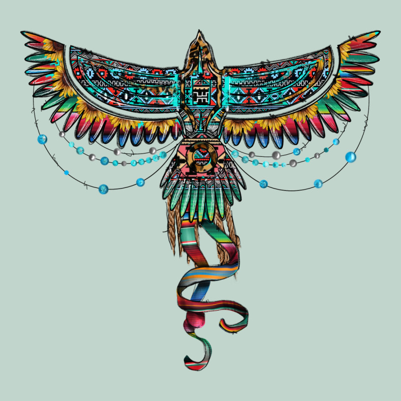 Aztec Serape Thunderbird Zipper Hoodie by RanaPortraitStore | Teevron