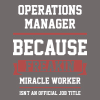 Operations Manager - Cool Gift Job Urban Heavy Tee | Teevron