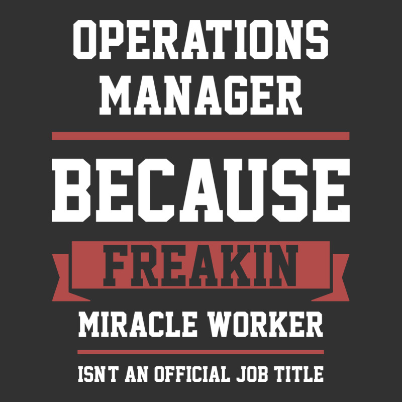 Operations Manager - Cool Gift Job Urban Heavy Tee by artisFamous | Teevron