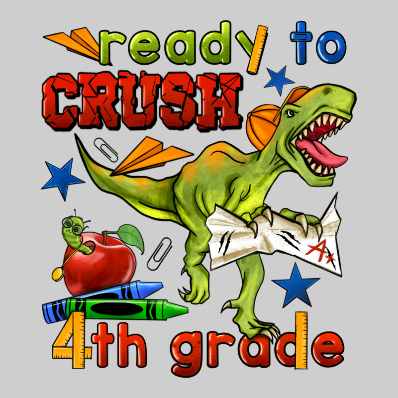 Ready To Crush 4th Grade Premium Tee by BundleAndBundleShop | Teevron