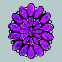 Purple Gemstone Jewelny Heavy Core Tee | Teevron