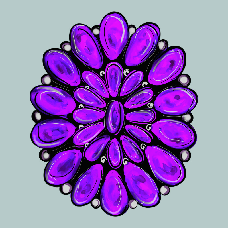 Purple Gemstone Jewelny Heavy Core Tee by RanaPortraitStore | Teevron