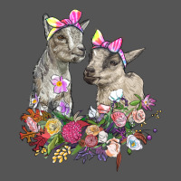 Floral Baby Goats Zipper Hoodie | Teevron