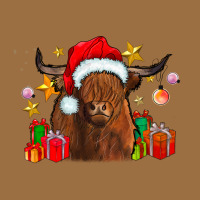 Festive Highland Cow Vintage Tee | Teevron