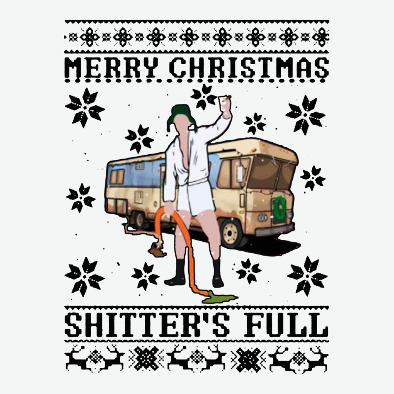 Merry Christmas Shitters Full Urban Heavy Tee by artisFamous | Teevron