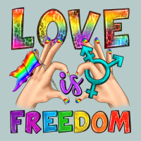 Love Is Freedom Heavy Core Tee | Teevron
