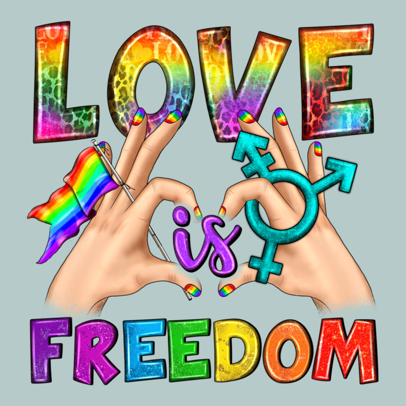 Love Is Freedom Heavy Core Tee by BundleAndBundleShop | Teevron