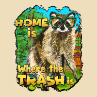 Raccoon Home Is Where The Trash Is Premium Hoodie | Teevron