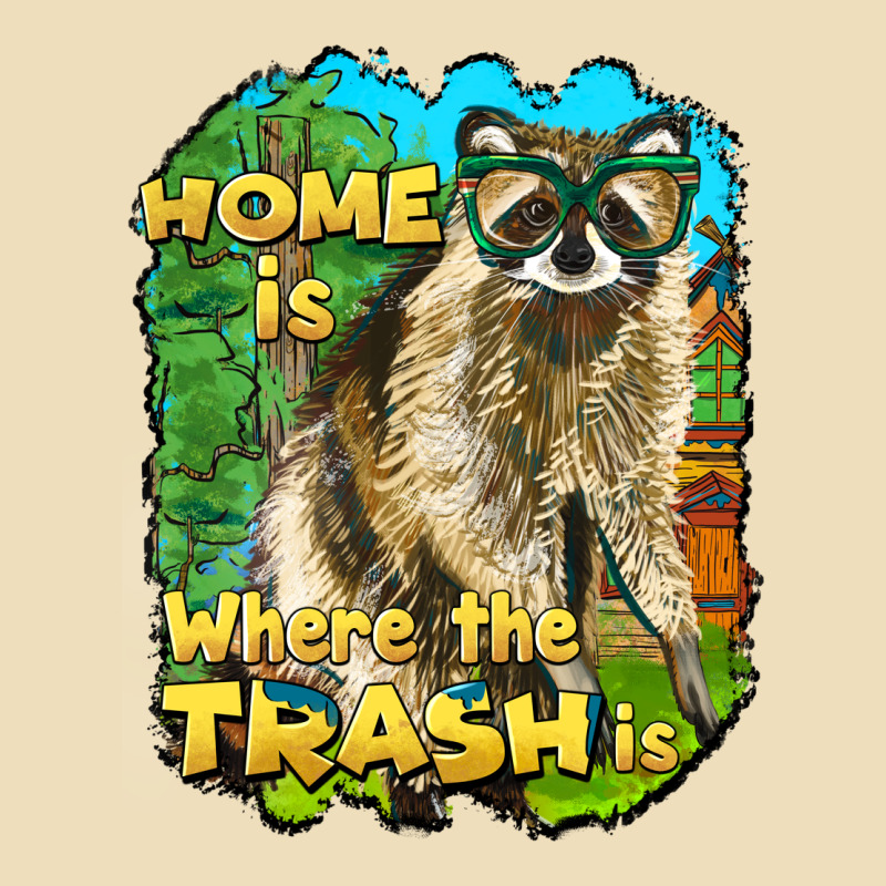 Raccoon Home Is Where The Trash Is Premium Hoodie by BarkalooDesign | Teevron