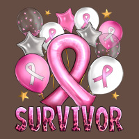 Balloons Cancer Ribbon Survivor Long Sleeve Tee | Teevron
