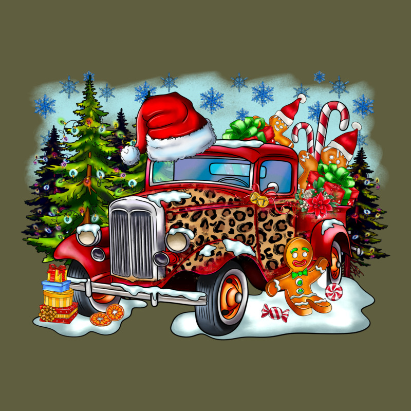 Christmas Truck Vintage Tee by CowhideDigitalArt | Teevron
