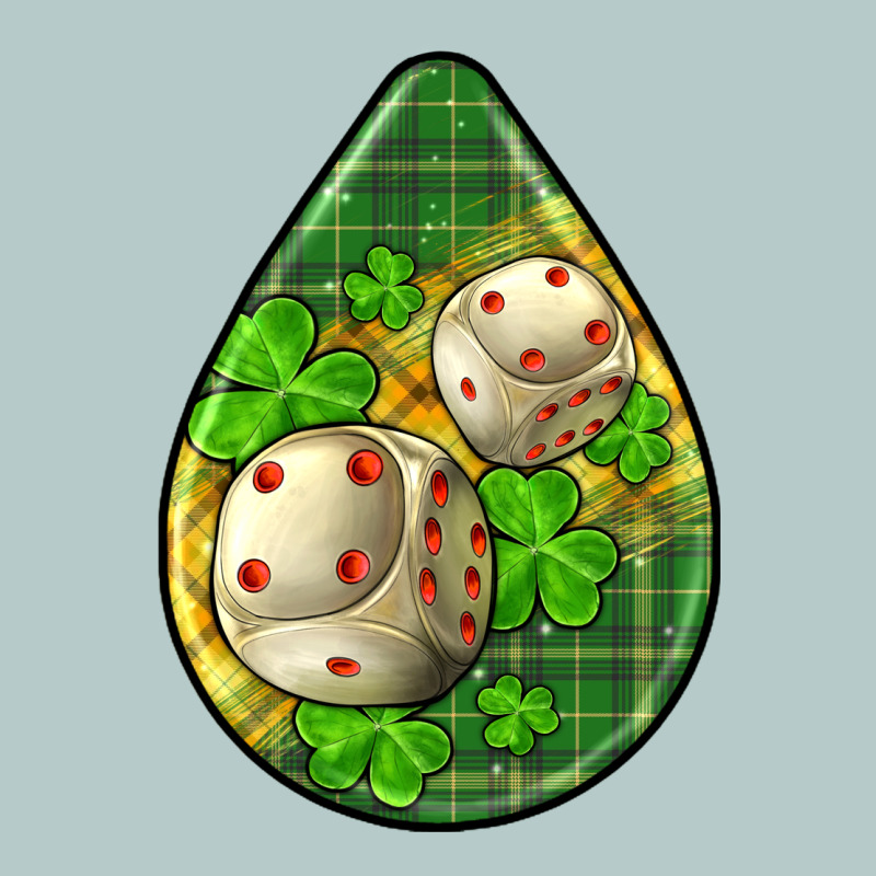 St.patrick's Teardrop Earrings Heavy Core Tee by FaDigitalArtStudio | Teevron