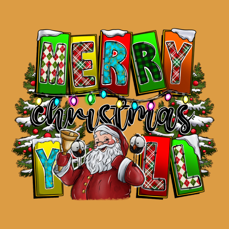 Merry Christmas Yall Urban Heavy Tee by CowhideDigitalArt | Teevron