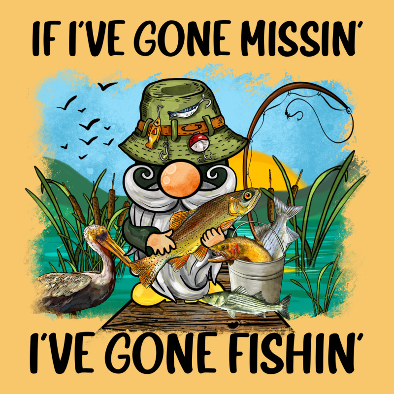 If I've Gone Missin' I've Gone Fishin' Vintage Hoodie by BarkalooDesign | Teevron