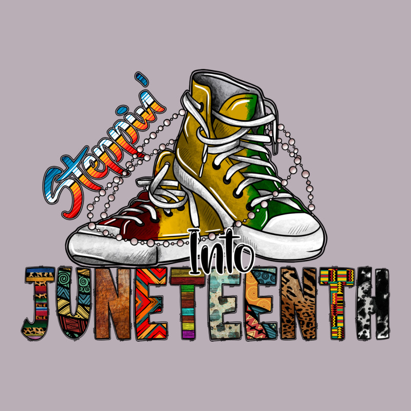 Steppin Into Juneteenth Vintage Tee by SublimationCraftShop | Teevron