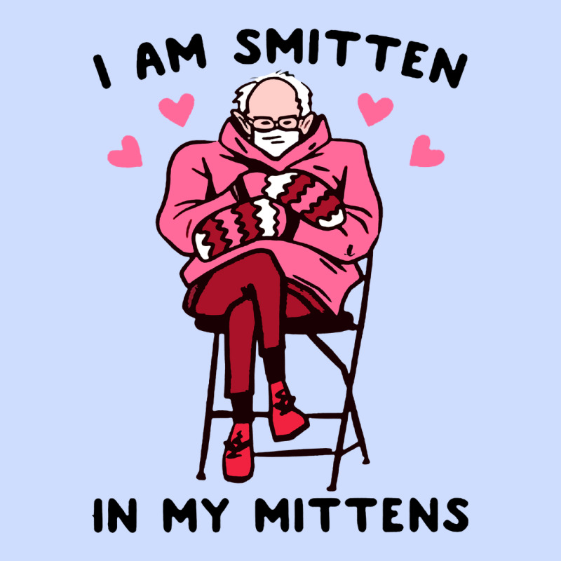 Funny I Am Smitten In My Mittens Bernie Urban Heavy Tee by artisFamous | Teevron