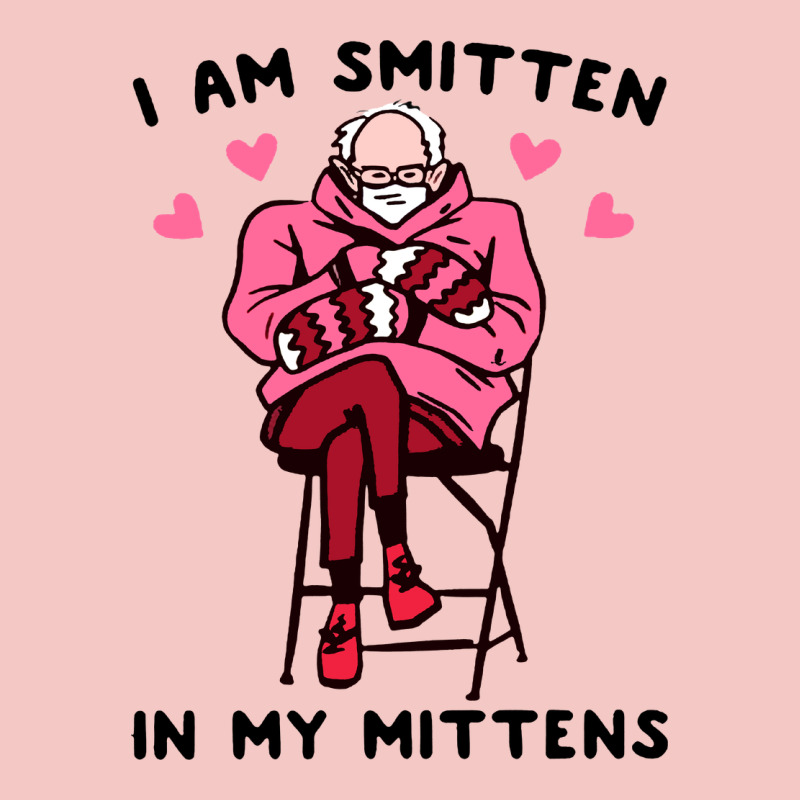 Funny I Am Smitten In My Mittens Bernie Urban Heavy Tee by artisFamous | Teevron