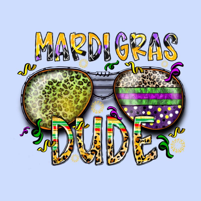 Mardi Gras Dude Urban Heavy Tee by SublimationCraftShop | Teevron