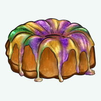 King Cake Premium Hoodie | Teevron