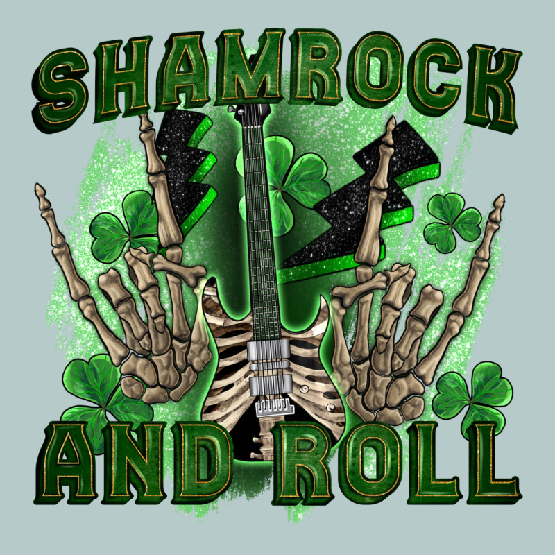 Shamrock And Roll Heavy Core Tee by FaDigitalArtStudio | Teevron