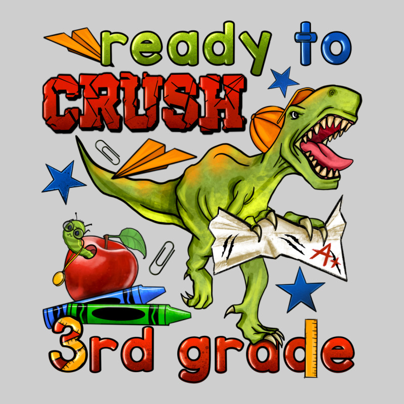 Ready To Crush 3rd Grade Premium Tee by BundleAndBundleShop | Teevron
