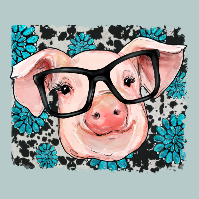 Gemstone And Cowhide Pig Heavy Core Tee by RanaPortraitStore | Teevron