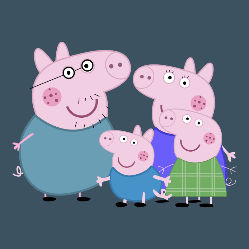 Peppa Pig Family Urban Heavy Tee by artisFamous | Teevron