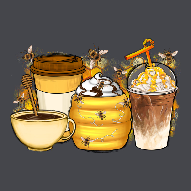 Bee Honey Coffee Cups Long Sleeve Tee by Artiststas | Teevron