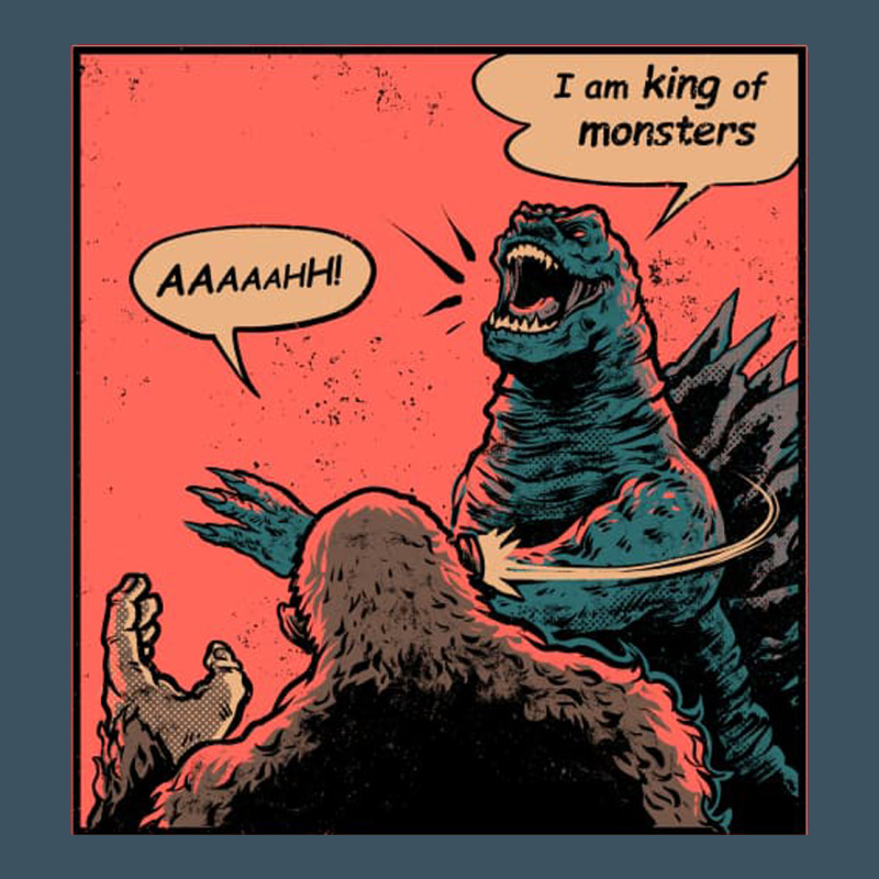 I Am King Of Monsters Urban Heavy Tee by artisFamous | Teevron