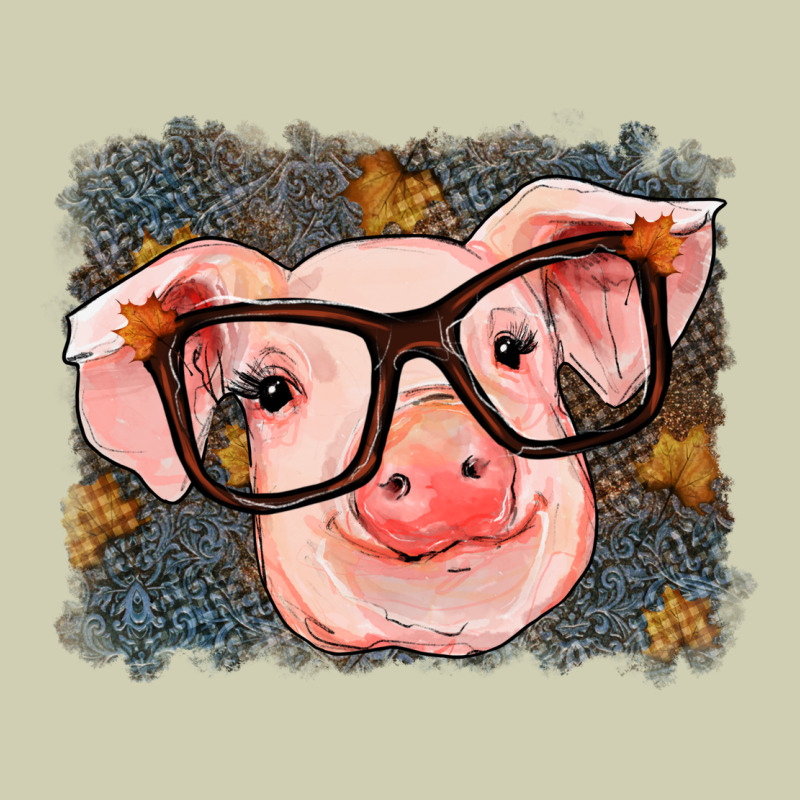 Fall Autumn Pig Heavy Core Tee by RanaPortraitStore | Teevron