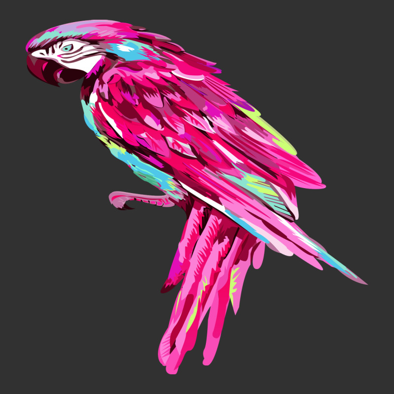 Pink Parrot T-shirts Urban Heavy Tee by artisFamous | Teevron