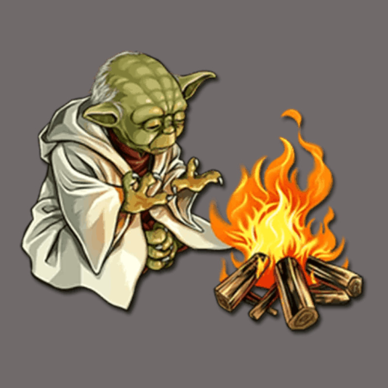 Yoda Is Warming Up Urban Heavy Tee by artisFamous | Teevron