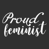 Proud Feminist Urban Heavy Tee | Teevron